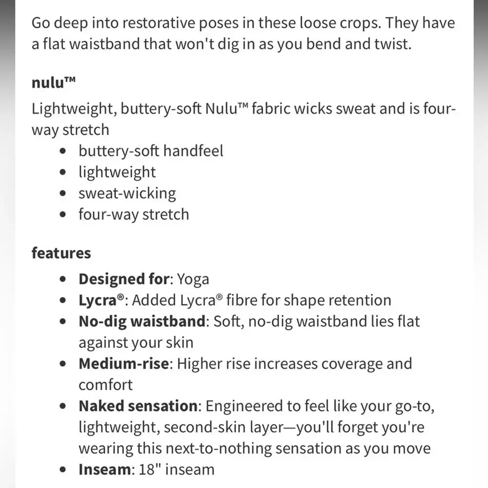 Lululemon rejuvenate crop jogger navy blue 6 - Picture 3 of 10